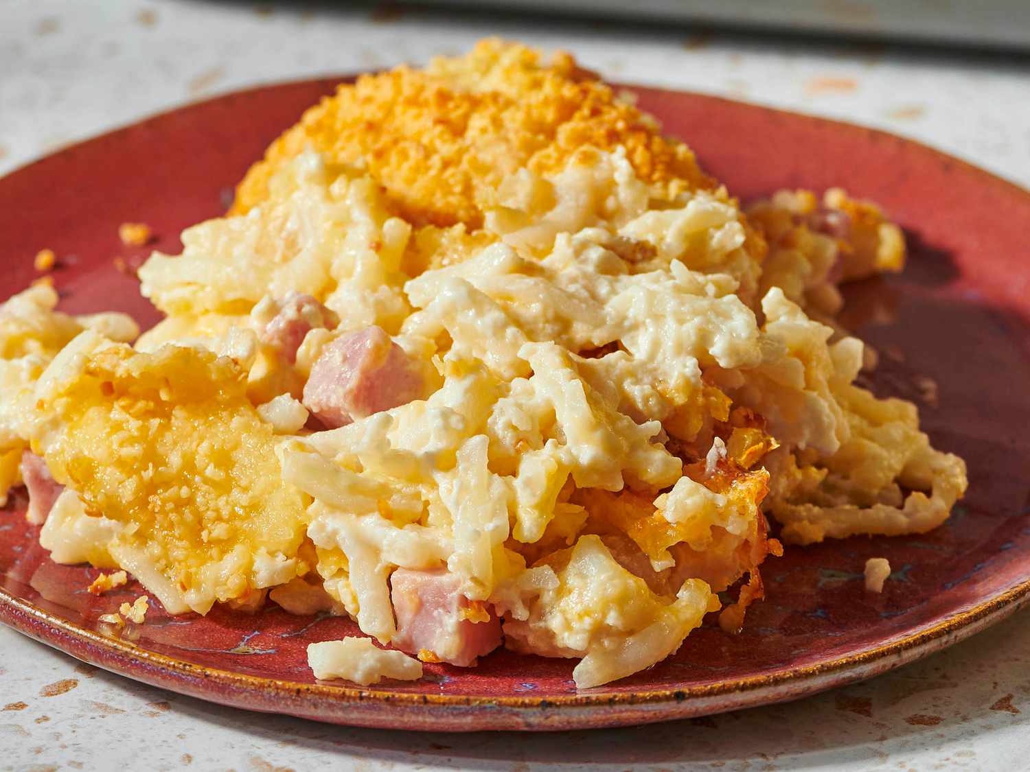 Cheesy Ham and Hash Brown Casserole