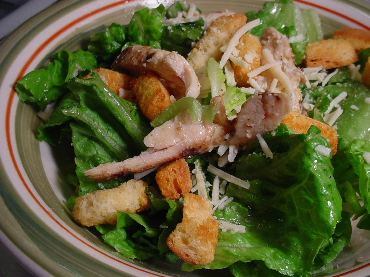 Grilled Chicken Caesar Salad