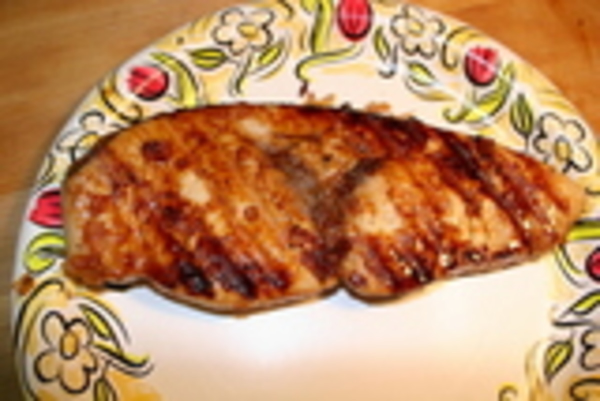 Honey Teriyaki Swordfish Steaks