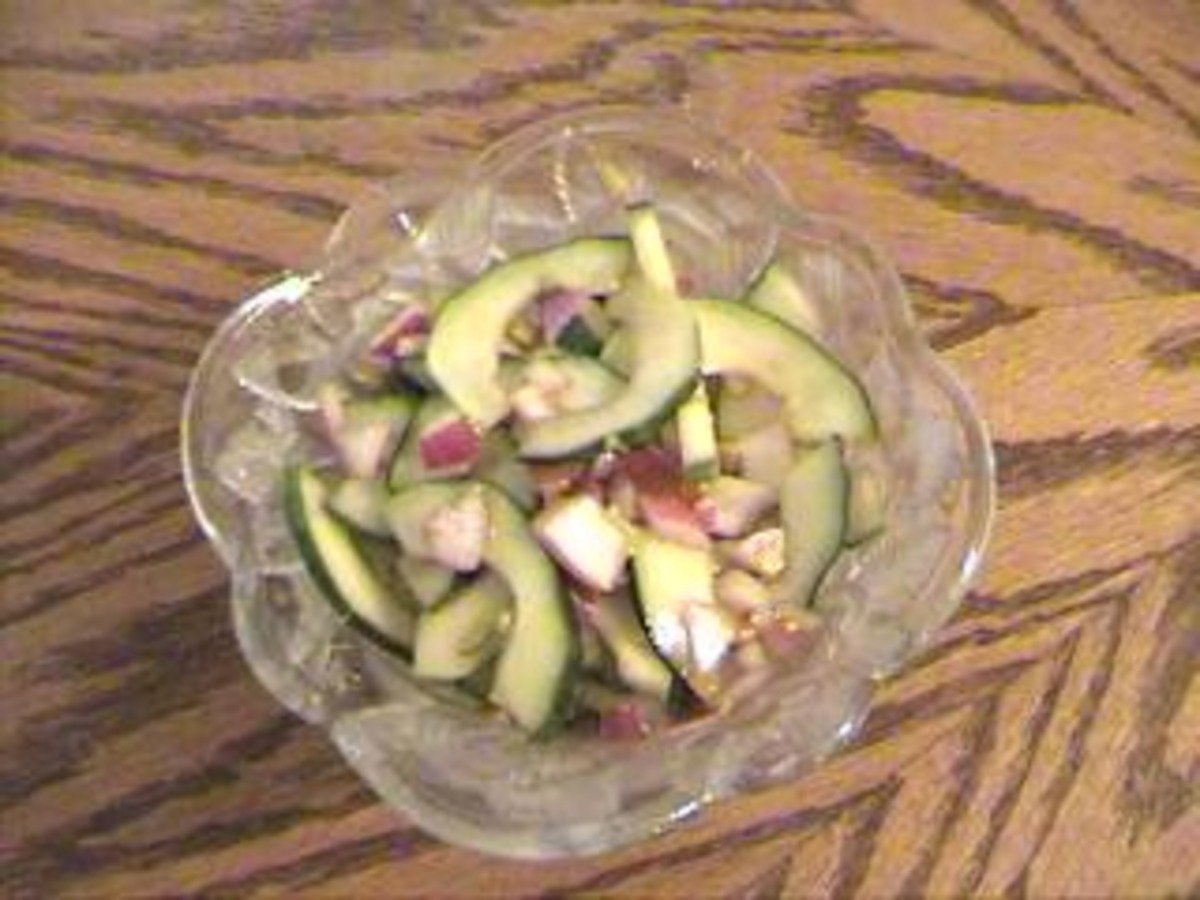 Spicy Cucumber Salad