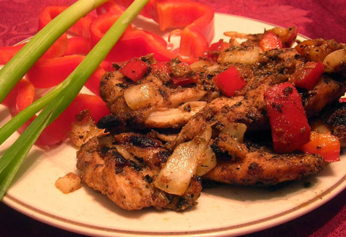 Grilled Jamaican "Jerk" Chicken