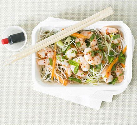 Crunchy Prawn and Noodle Salad