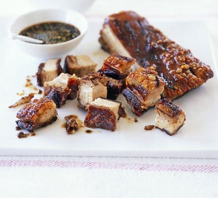 Crisp Chinese pork belly