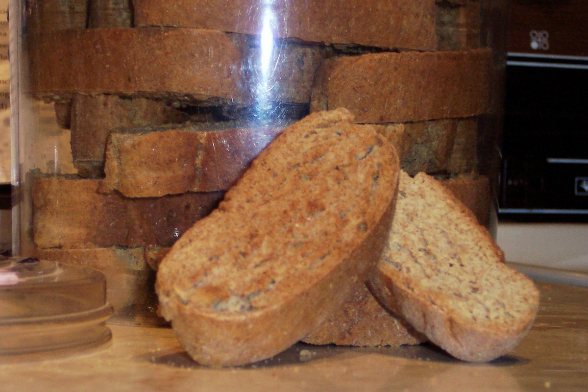 Doggie Biscotti Banana Treats