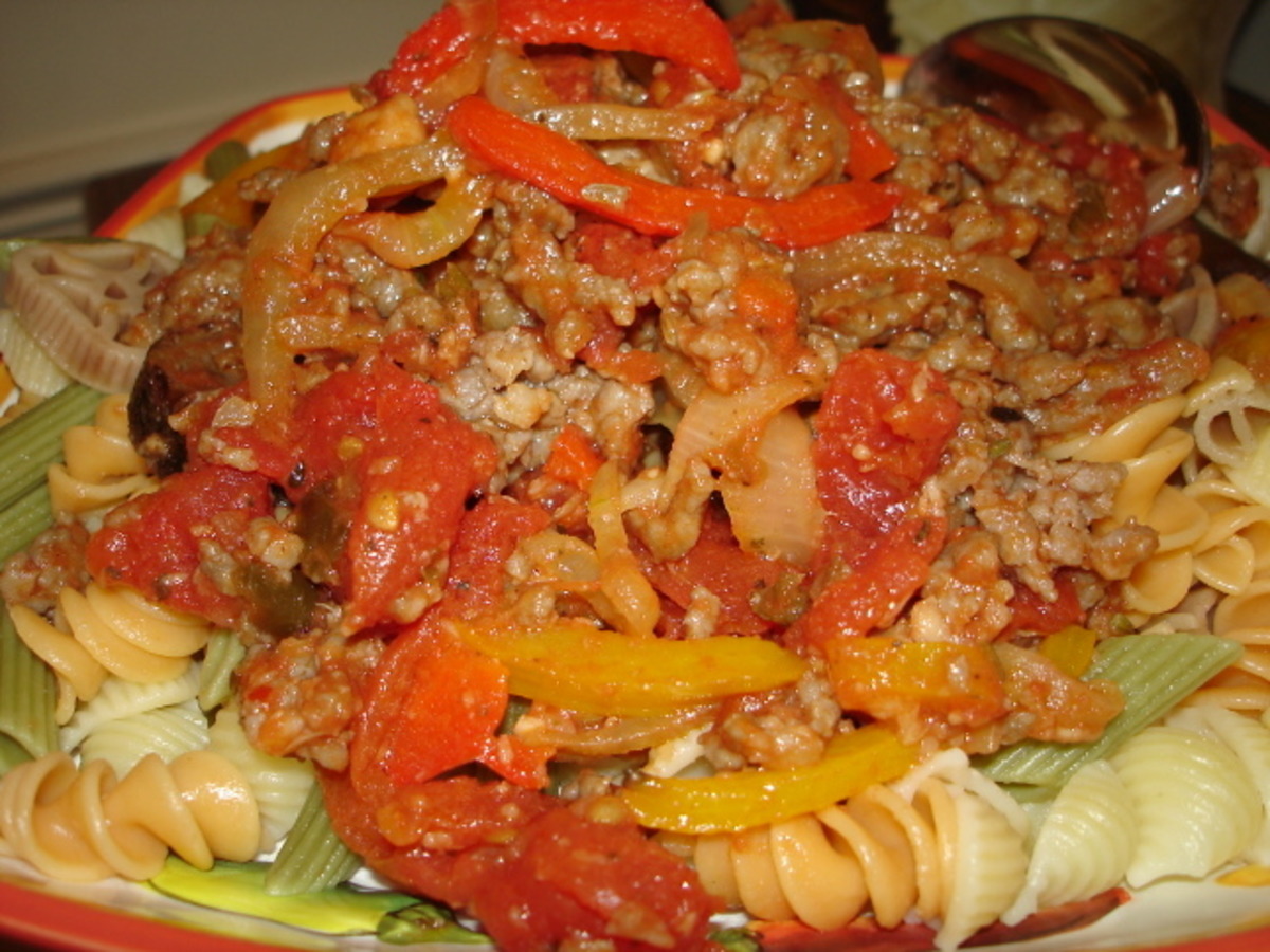 Italian Pepper and Sausage Dinner