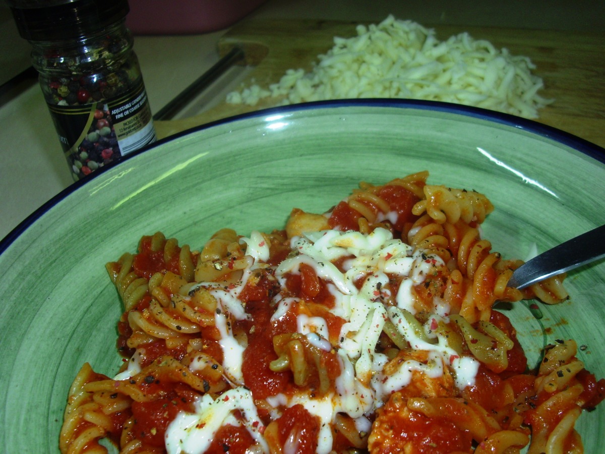 Cheesy Rotini Pasta