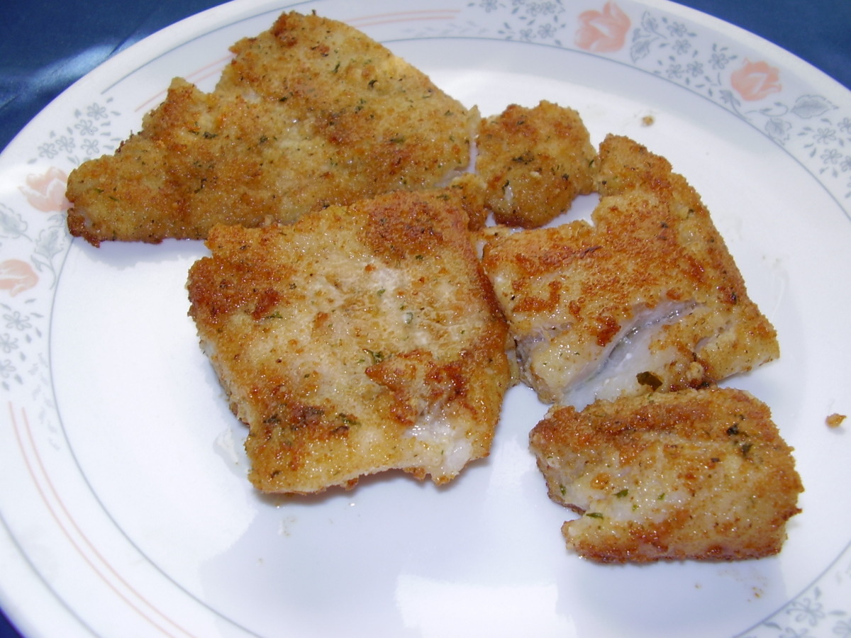 Breaded Garlic and Dill Fish | Love2Feed