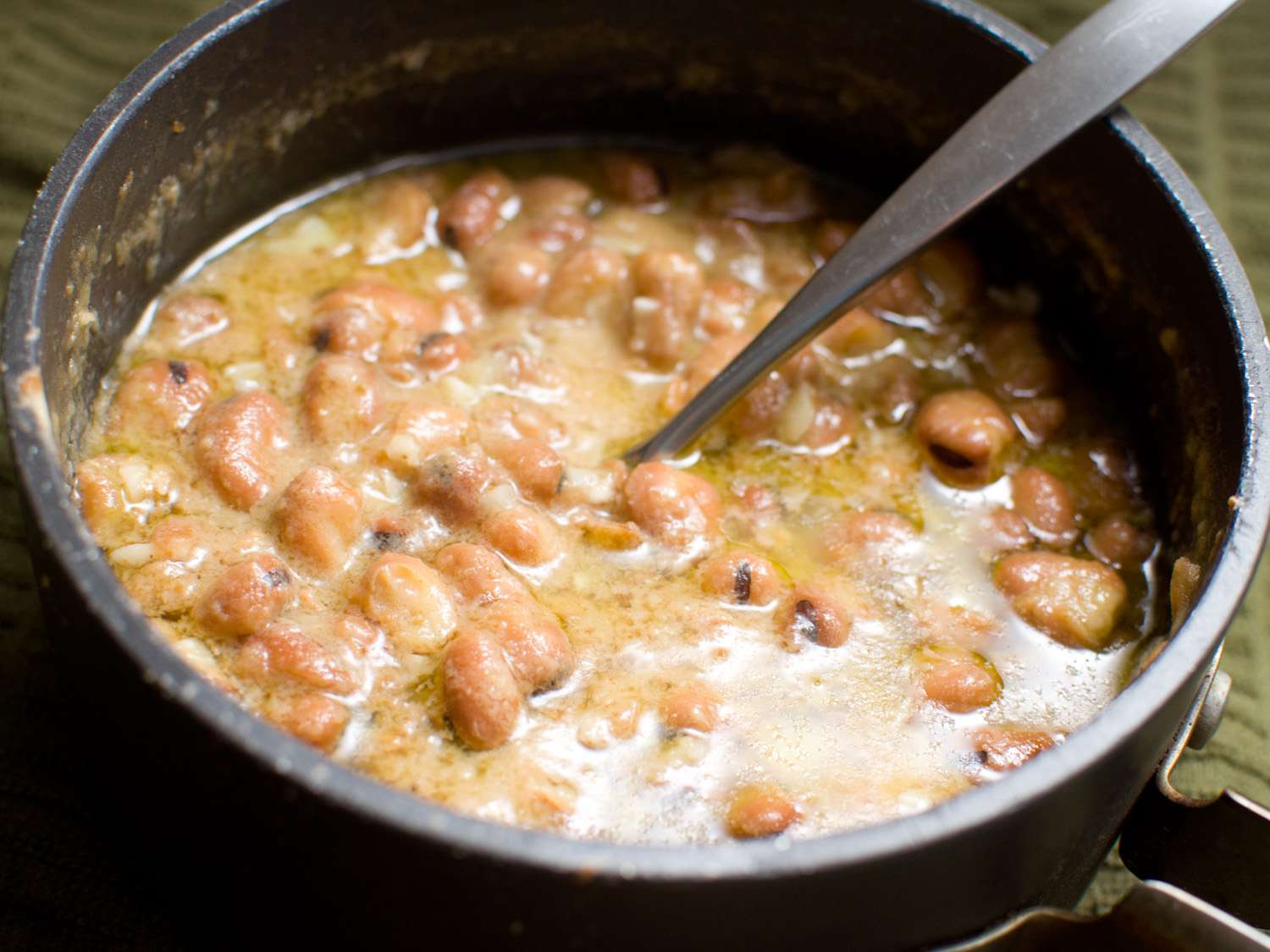 Spicy Ful Medames with Olive Oil and Chile