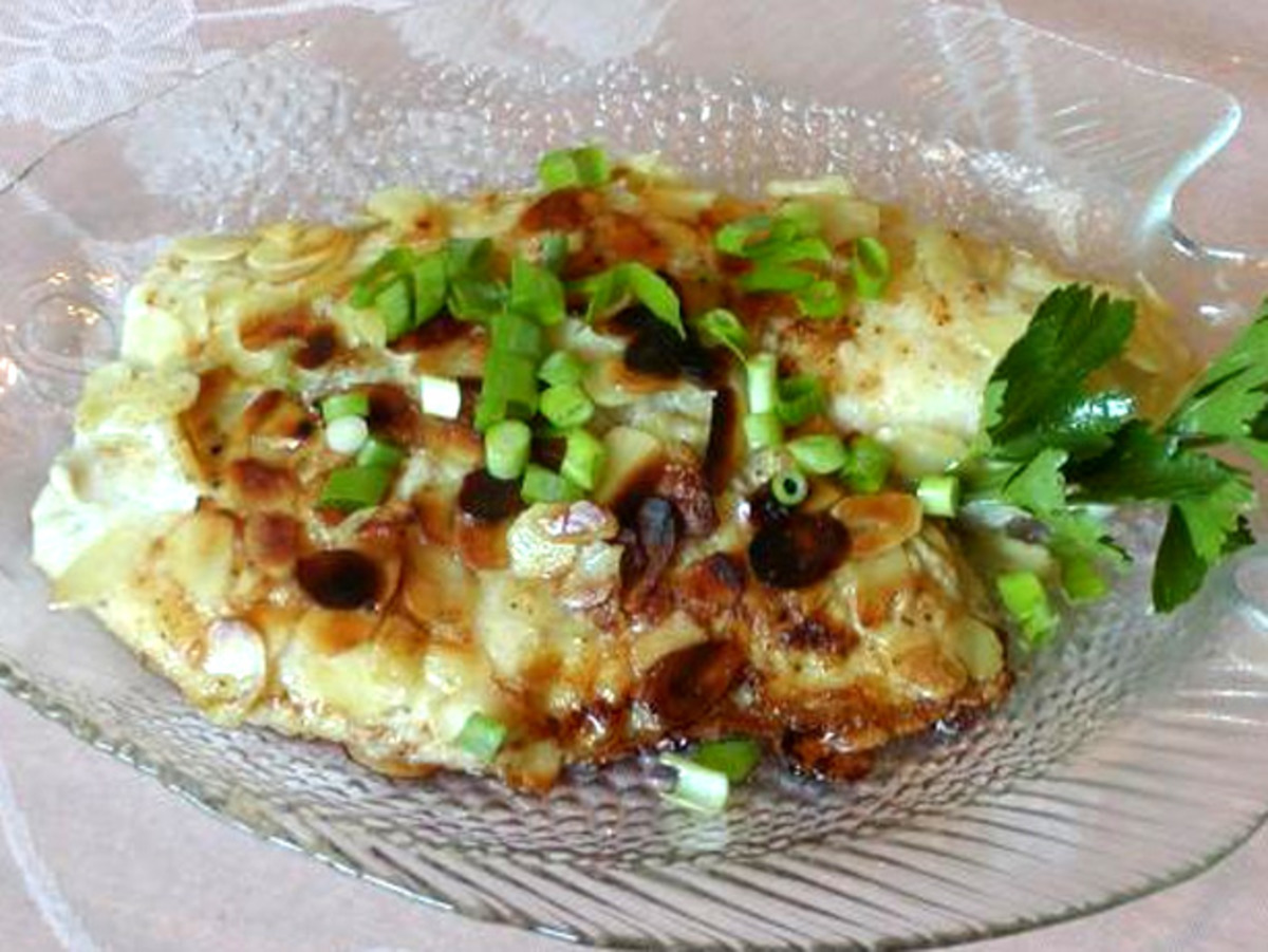 Tilapia Crusted With Almonds