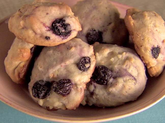 Almond Blueberry Cookies