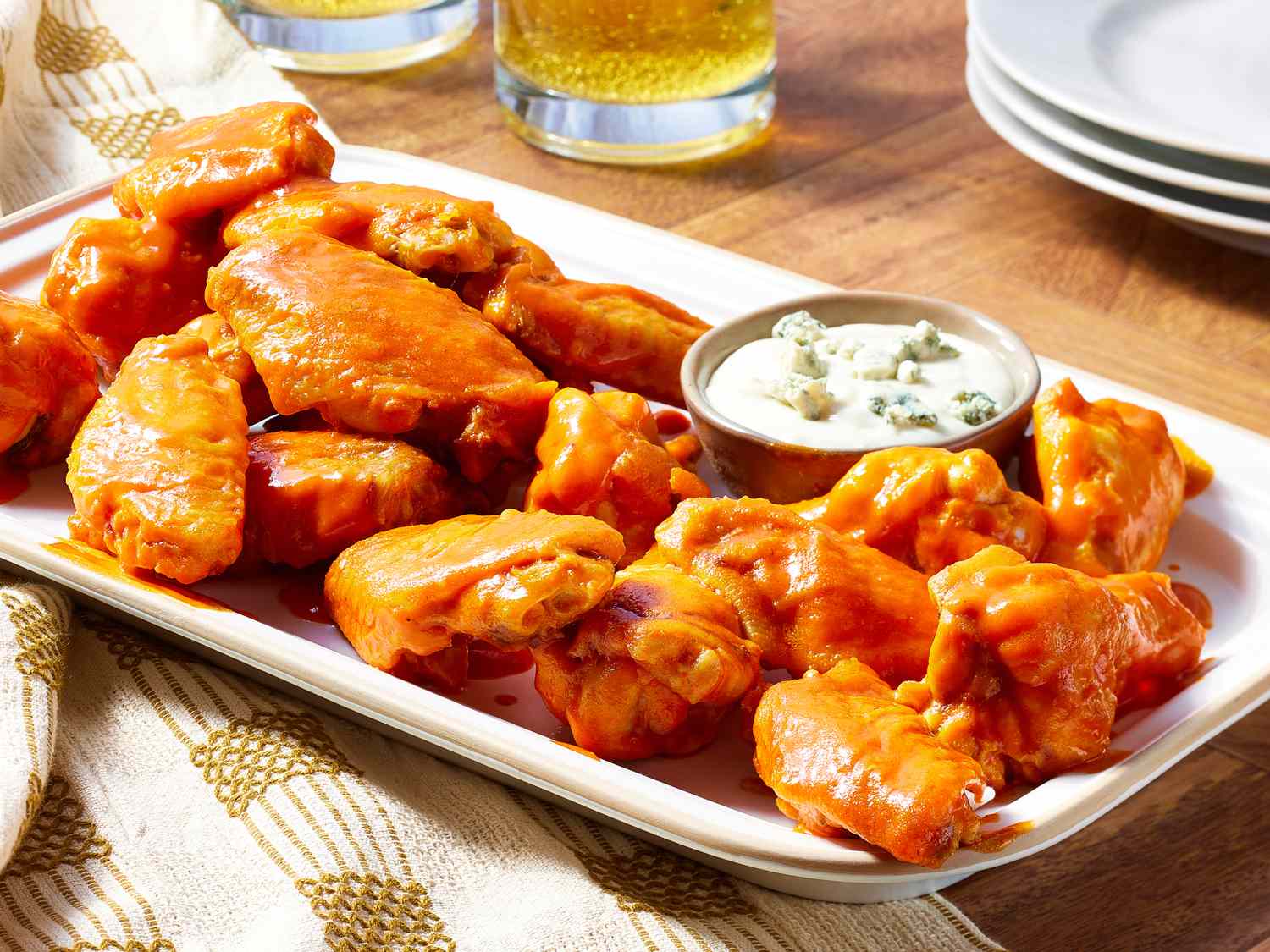 Baked Blazing Hot Wings