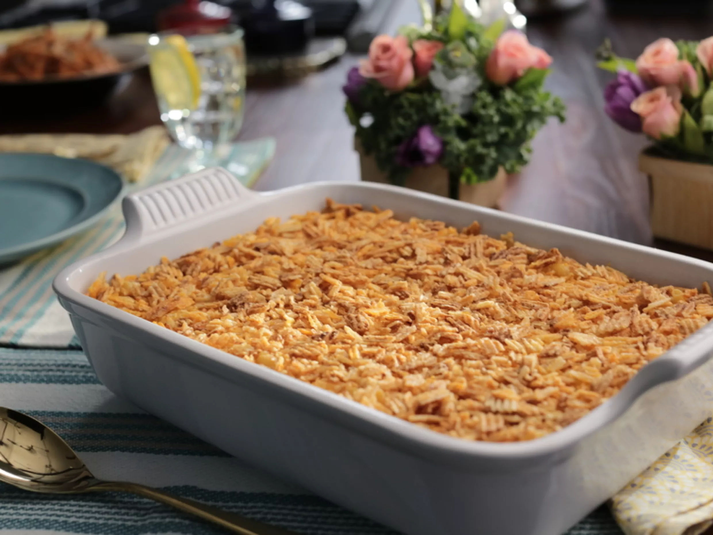 Cauliflower "Mac" and Cheese Casserole