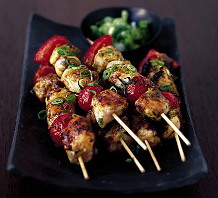 Spicy Chicken Kebabs