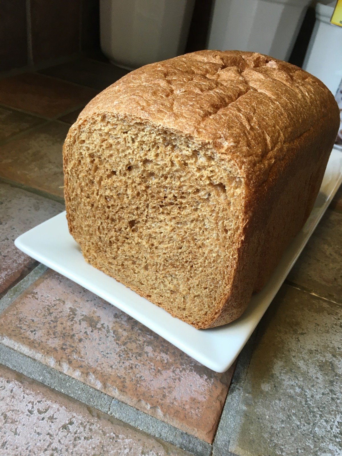 100% Whole Wheat Bread (Bread Machine)