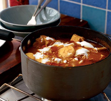 Turkey & parsnip curry