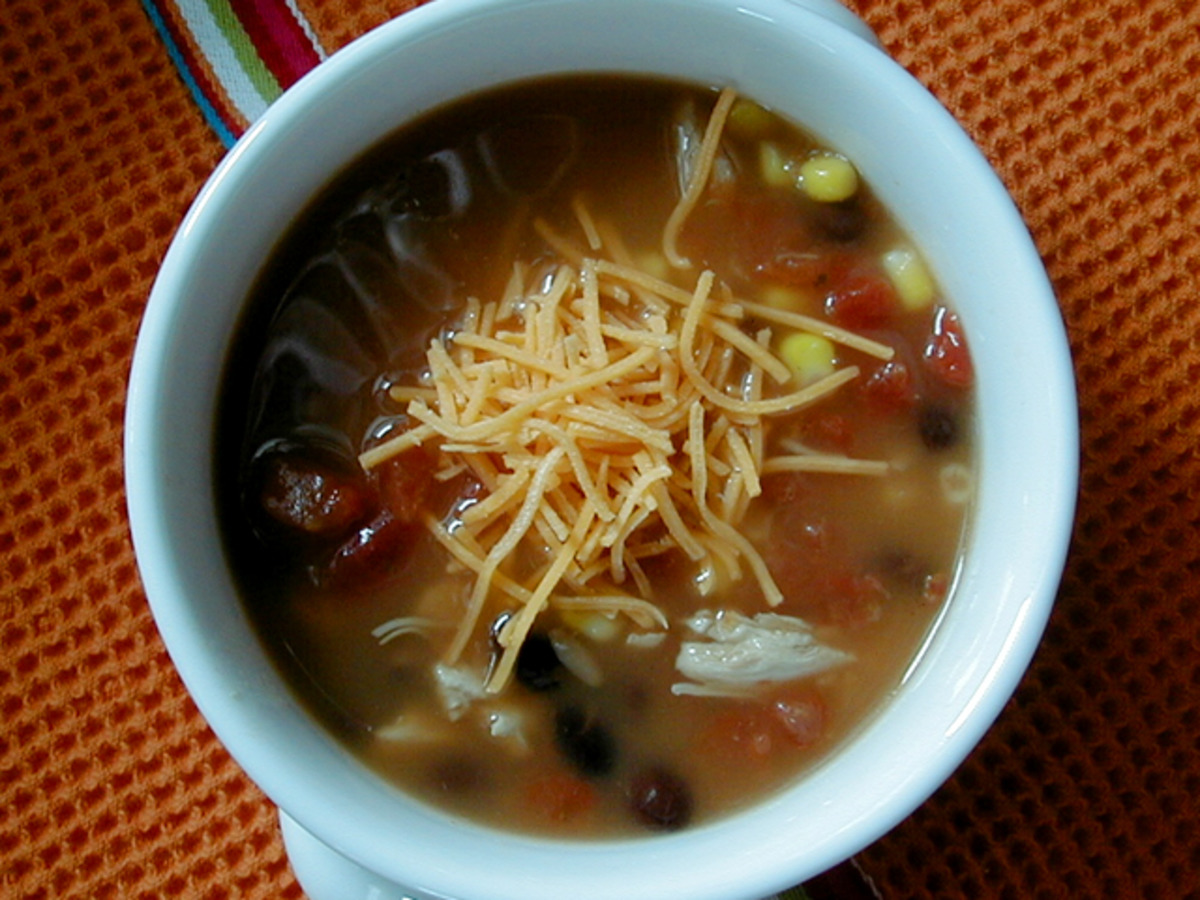Six Can Chicken Tortilla Soup
