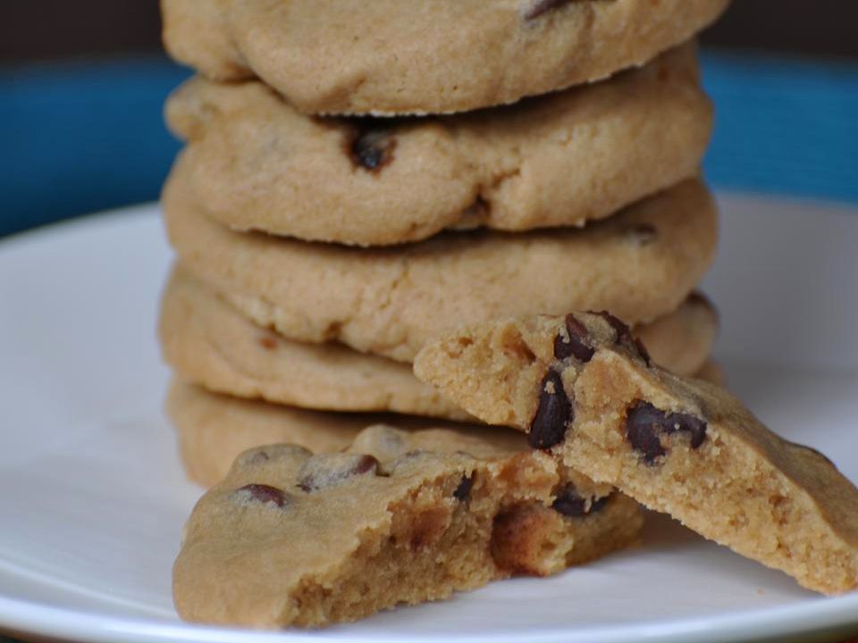 5-Ingredient Chocolate Chip Cookies