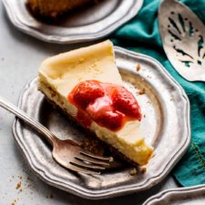 Creamy Small Batch Cheesecake