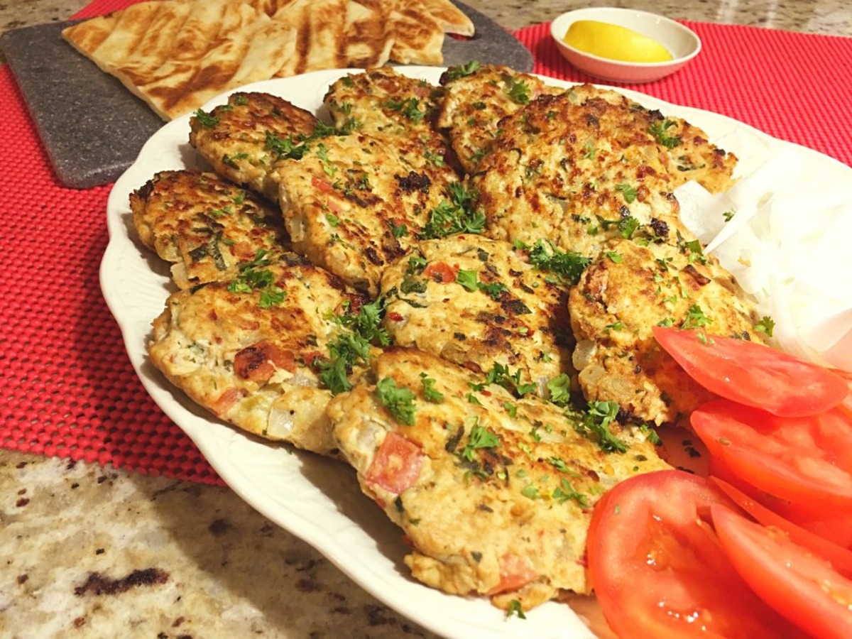CHICKEN CHAPLI KEBAB