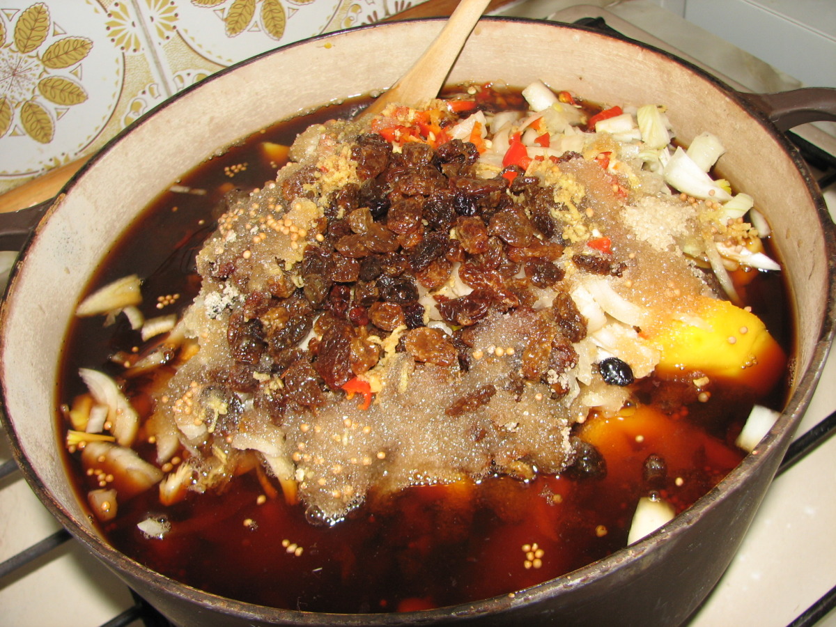 Mango and Port Chutney
