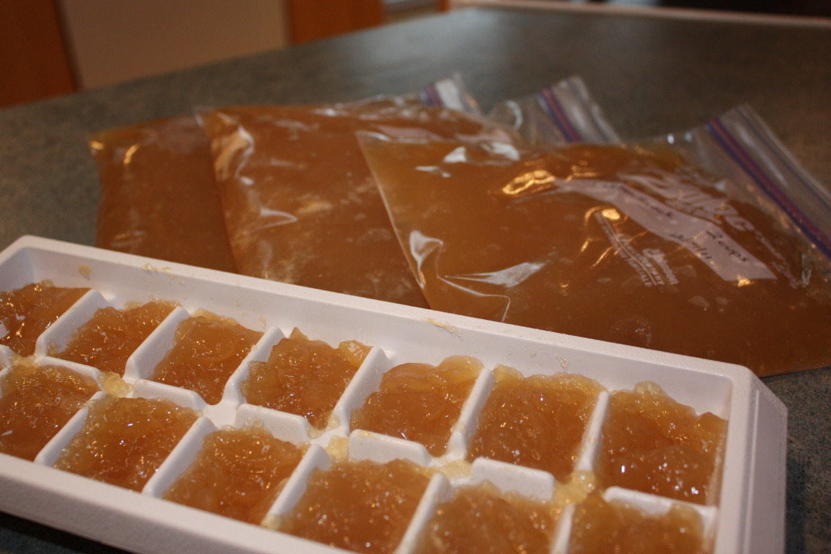 Pressure cooker chicken stock