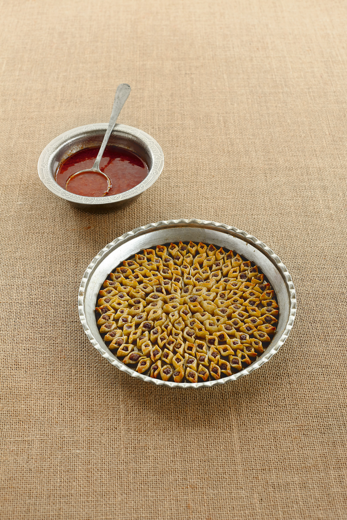 Tray Dumplings from the Turkish Cookbook