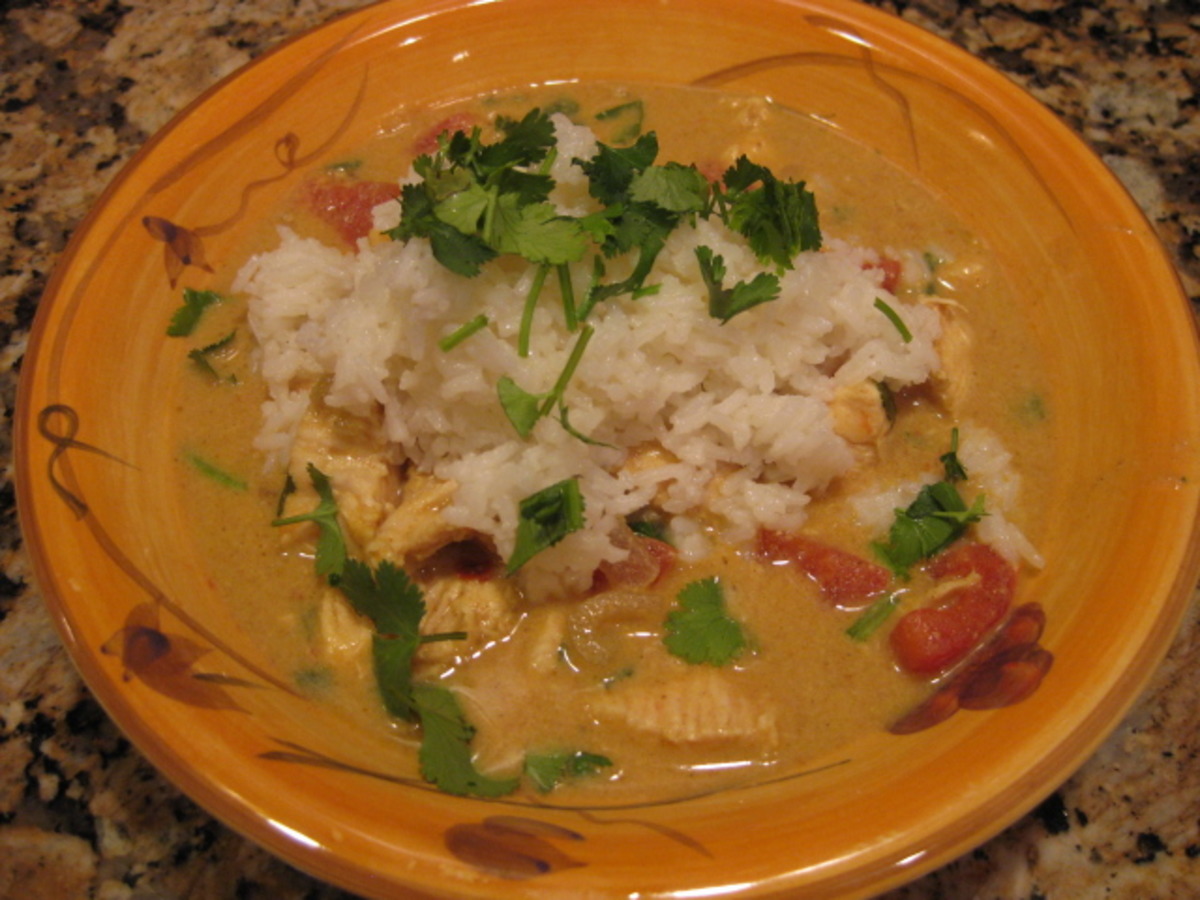 Spicy Chicken Coconut Curry
