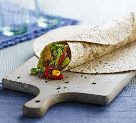 Spicy Avocado Wraps