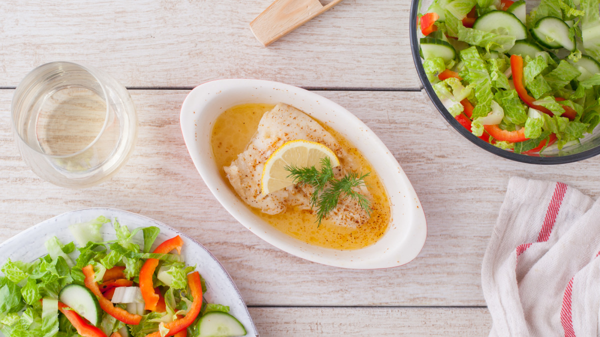 Spicy Baked Cod