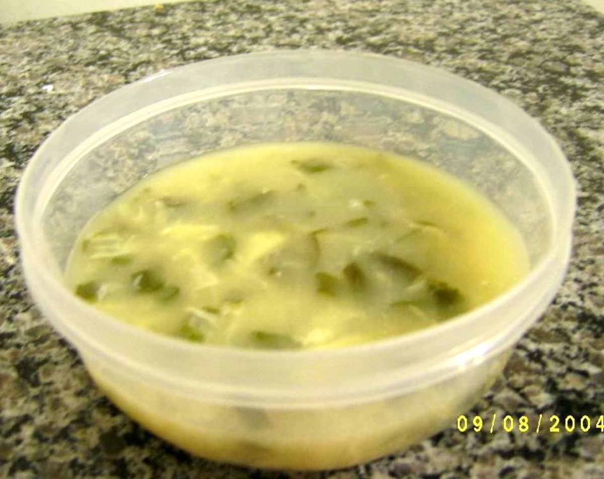 Stracciatella Soup